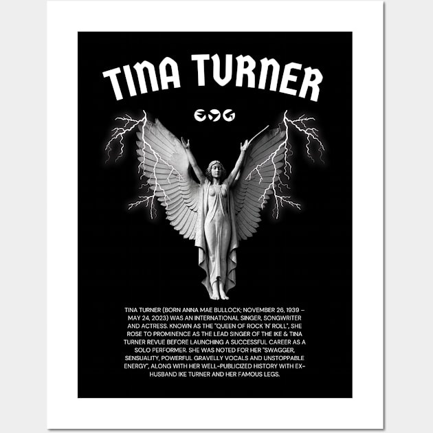 Tina Turner Wall Art by Zby'p